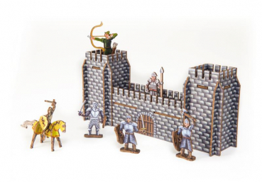 3D Bastelset "Ritterburg"
