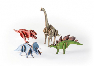 3D Bastelset "Dinosaurier"