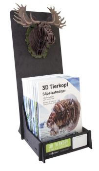 Tischdisplay Tierköpfe