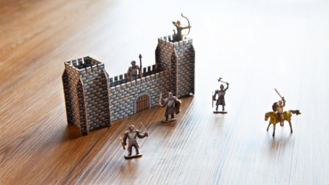 3D Bastelset "Ritterburg"