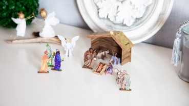 3D Bastelset "Weihnachtskrippe"