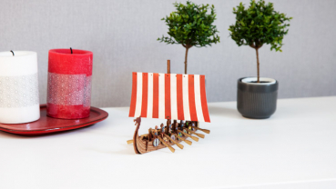 3D Bastelset "Wikingerschiff"