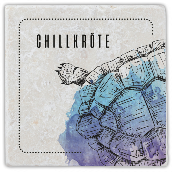 1008  Marmoruntersetzer Schildkröte 1/2
