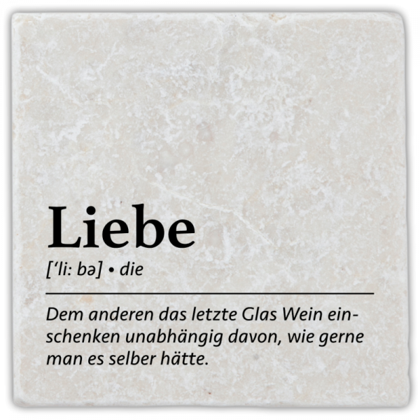 1044 Marmoruntersetzer Liebe