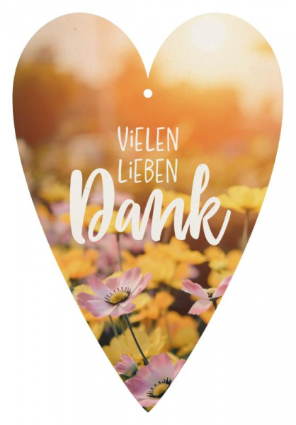 29152 Herzkarte unser Finne "Vielen lieben Dank"