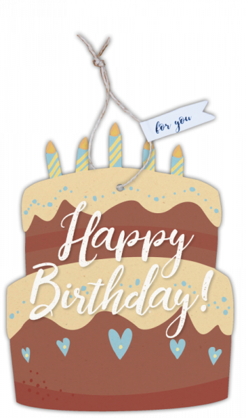 29217 Formkarte unser Finne "Happy Birthday"