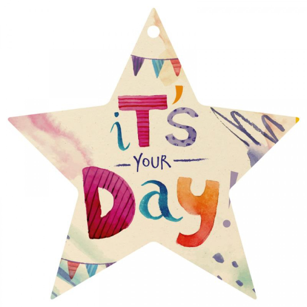 29243 Formkarte unser Finne "Stern: its your Day"