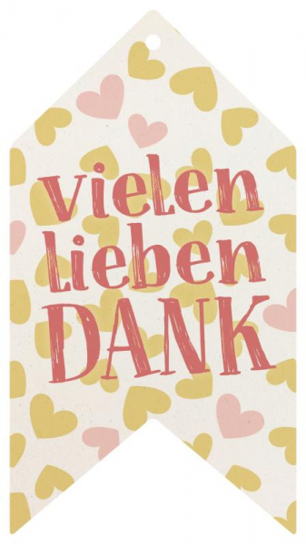 29244 Formkarte unser Finne "vielen lieben Dank"
