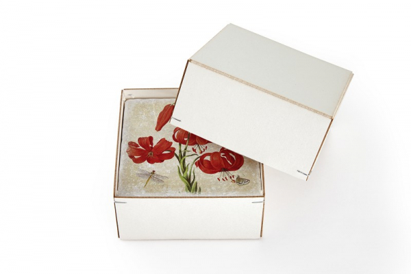 30005004  Marmoruntersetzer 4er Set "Merian"