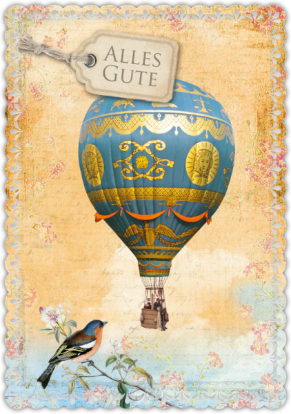 30033014 Grußkarte Romantique Glück & Glückwünsche