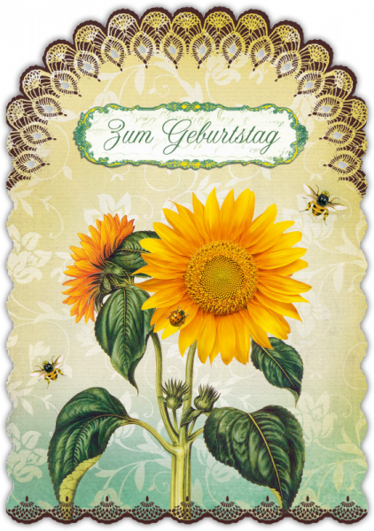 30033023 Grußkarte Romantique Geburtstag
