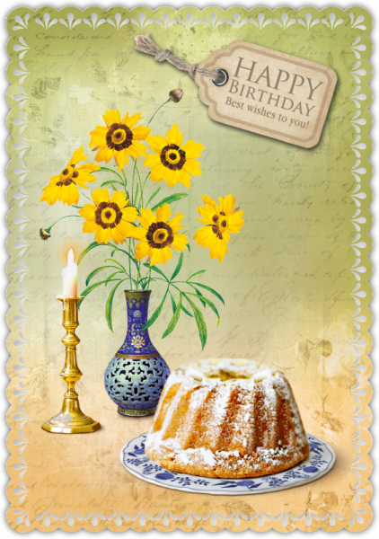 30033039 Grußkarte Romantique Happy Birthday