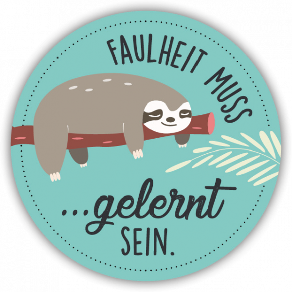 32101 Formmagnet "Faulheit …"