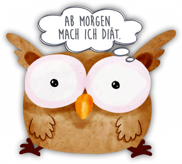 32190 Formmagnet "Ab morgen..."