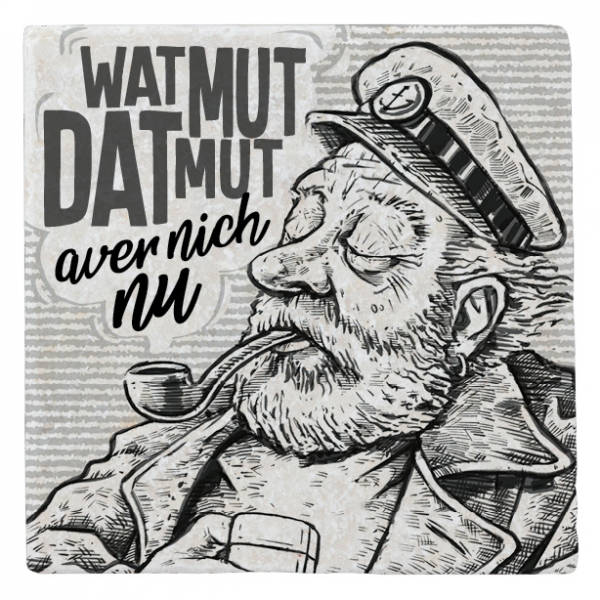 33106 Marmormagnet "Wat mut dat mut"