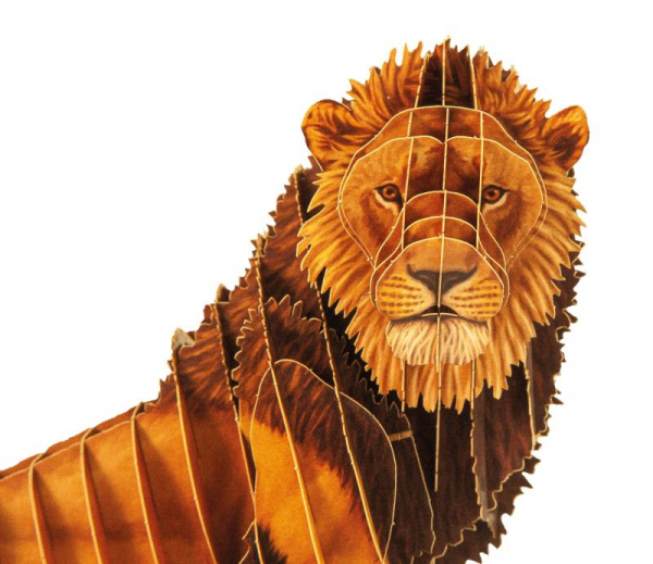 3D Steckfigur "Löwe"