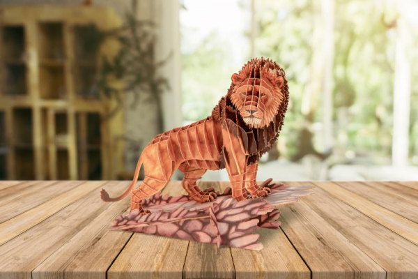 3D Steckfigur "Löwe"